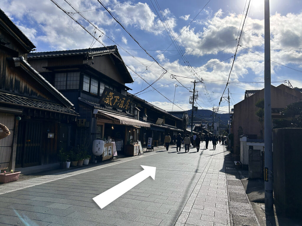 おかげ横丁なかむら珈琲への行き方